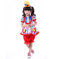 童装小丑角色演出话剧服