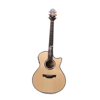 CRAFTER GA型手工全单缺角民谣吉他KPK-1000