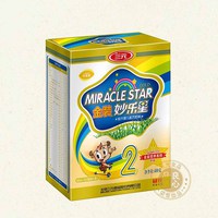 三元妙乐星金装较大婴儿配方奶粉2段400克装5