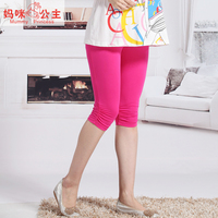 妈咪公主莫代尔棉七分打底裤K15283