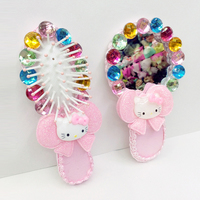 伊莲大宝石hellokitty梳子镜子组合套装19