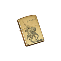 Zippo纯铜十字东征打火机28078-BS