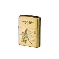 Zippo纯铜巴斯达勇士打火机28037-BS