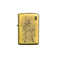 Zippo纯铜关公打火机28007-BS