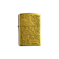 Zippo纯铜唐草D打火机28001-BS