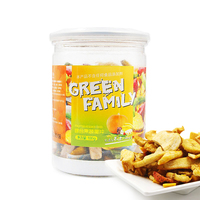 Green Family 综合水果脆片100g 蔬果干蔬菜干即食零食果蔬干
