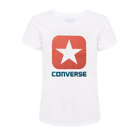 Converse/匡威 短袖女子2017新款透气显瘦运动跑步T恤 10000175102