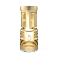 兴亮达土豪金露营强光LED手电筒XLD-003C