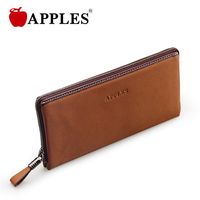 APPLES苹果 手抓包 新款商务手拿包长款钱包韩版AD133268-1N