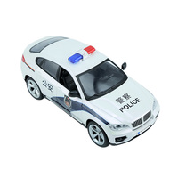 创新宝源 普通遥控器中文警车 仿真耐摔抗撞警车玩具汽车模型1:16 G2020R