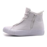 Converse匡威女鞋Chuck Taylor 553327 皮面内增高帮休闲鞋板鞋 553327