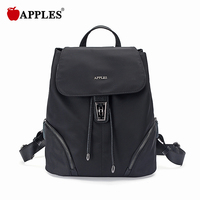 APPLES苹果 休闲百搭学院风背包潮 韩版抽绳双肩背包女包