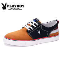 PLAYBOY花花公子男鞋运动休闲潮流男士板鞋帆布鞋英伦青少年青春时尚男鞋
