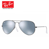 RayBan雷朋 太阳镜墨镜 男女款银框水银镀膜RB3025-029-30-58