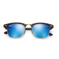 Rayban雷朋复古半框 时尚彩膜太阳镜 RB3016 114517 51