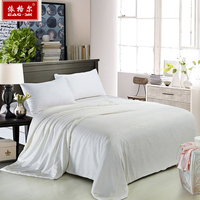 依格尔 生活出品 100%蚕丝被 双人夏凉被 薄被子 200*230 1.5公斤 成人蚕丝被