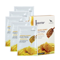 Lanocreme兰侬麦卢卡蜂蜜面膜25g*5片新西兰原装进口