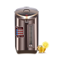金正(NINTAUS)JZSP-51P电热水瓶5L 304不锈钢电水壶 智能保温电热水壶
