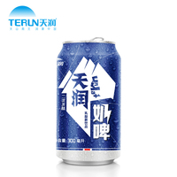 天润新疆奶啤发酵乳酸菌牛奶饮品300ml*12罐