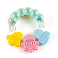 唯优 HN-030B婴儿硅胶手抓牙胶宝宝训练牙胶磨牙棒咬咬玩具器