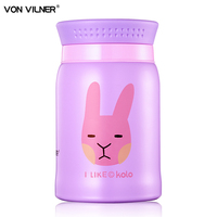 维尔纳 VON VILNER德国维尔纳卡通可爱动物随手杯一体保温杯