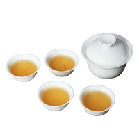 悦空恬静淡雅旅行5件入便携式功夫茶茶具