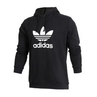 阿迪达斯三叶草男装TREFOIL HOODIE CW1240 休闲套头衫 CW1240