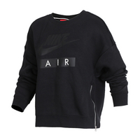NIKE女装AS W NSW RALLY CREW AIR 920444-010 针织保暖加绒休闲套头卫衣 920444-010