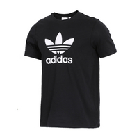 阿迪达斯三叶草男装TREFOIL T-SHIRT CW0709 运动休闲短袖T恤 CW0709