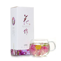 花作红颜饮花草茶组合花茶玫瑰花沁润饮美白美容补气