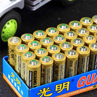 光明干电池5号7号批发正品七号五号光明普通aa碳性1.5v遥控器玩具20节