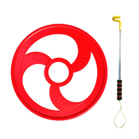 嘟拉拉滚铁环儿童推铁环风火轮小学生幼儿园感统训练怀旧玩具铁环滚铁圈