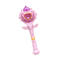 博川巴拉拉魔仙棒小女孩巴拉芭拉小魔仙玩具魔法棒音乐发光闪光棒包邮