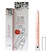 俏美人气垫珠光眼影笔 卧蚕笔持久防水不易晕染初学者高光眼影棒