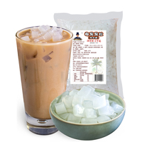 创实 原味椰果肉 椰果粒 水晶果 珍珠奶茶原料 椰果奶茶专用1kg