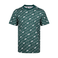 阿迪达斯三叶草男装Originals阿迪MONOGRAM TEE圆领短T恤 DH2748