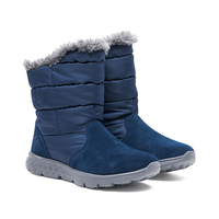 SKECHERS斯凯奇. 女式 冬季保暖中筒加绒雪地靴