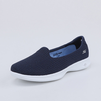 SKECHERS斯凯奇女鞋GO STEP LITE轻质透气一脚蹬健步休闲鞋14469/BKW