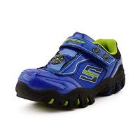 SKECHERS 中性 SUPER HOT LIGHTS 闪灯魔术贴运动鞋90490L/BLBK