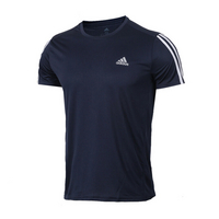 Adidas阿迪达斯男装短袖T恤climalite跑步运动服 DX2005
