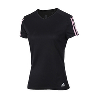 Adidas阿迪达斯女装短袖T恤climalite跑步清凉运动服 DX2021