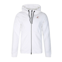 NIKE男装JORDAN FLIGHT LOOP 全长拉链开襟连帽衫 AV2291-100