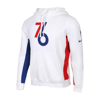 NIKE男装卫衣NBA保暖透气篮球运动服休闲服连帽衫外套 AJ2876-100