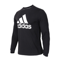 Adidas阿迪达斯男装长袖T恤圆领套头休闲运动服 DT9940