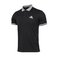 Adidas阿迪达斯男装上衣运动服休闲翻领POLO衫舒适透气短袖时尚T恤 DX1806