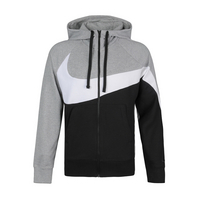 NIKE男装上衣运动服健身训练休闲舒适针织连帽外套夹克风衣 AR3085-063