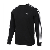 阿迪达斯三叶草男装阿迪达斯 系列 3-STRIPES CREW 运动 卫衣 DV1555