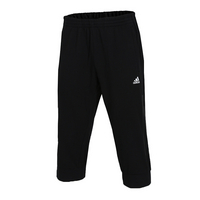 Adidas阿迪达斯男裤休闲运动裤跑步训练舒适透气七分裤中长裤 DY8725