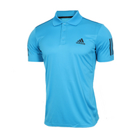 Adidas阿迪达斯男装运动服T恤跑步透气休闲翻领POLO套头衫短袖 DU0851