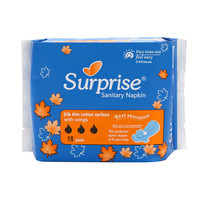 惊喜Surprise英文版日用卫生巾18片 长度245mm